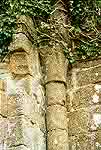 La porte du rfectoire (dtail)...